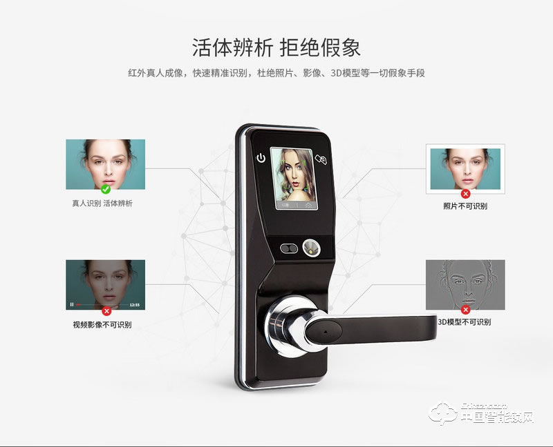 茵朗智能锁 人脸识别智能锁EF05