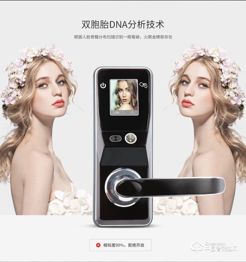 茵朗智能锁 人脸识别智能锁EF05