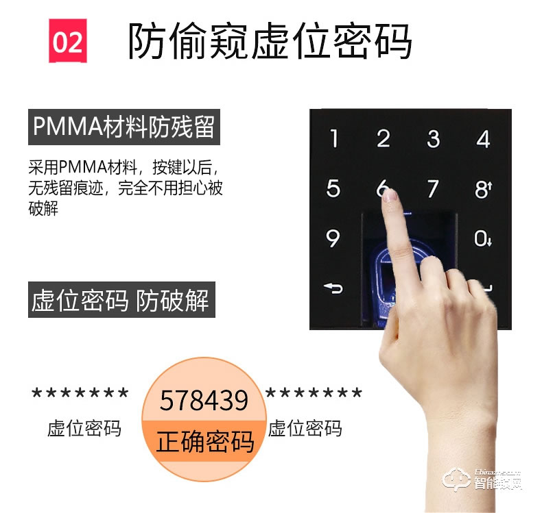 思歌智能锁 A170家用防盗门电子锁密码锁