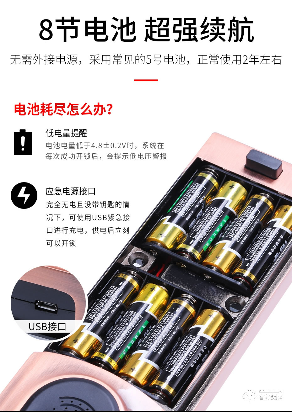 触享智能锁 CXL25系列中国风滑盖智能门锁