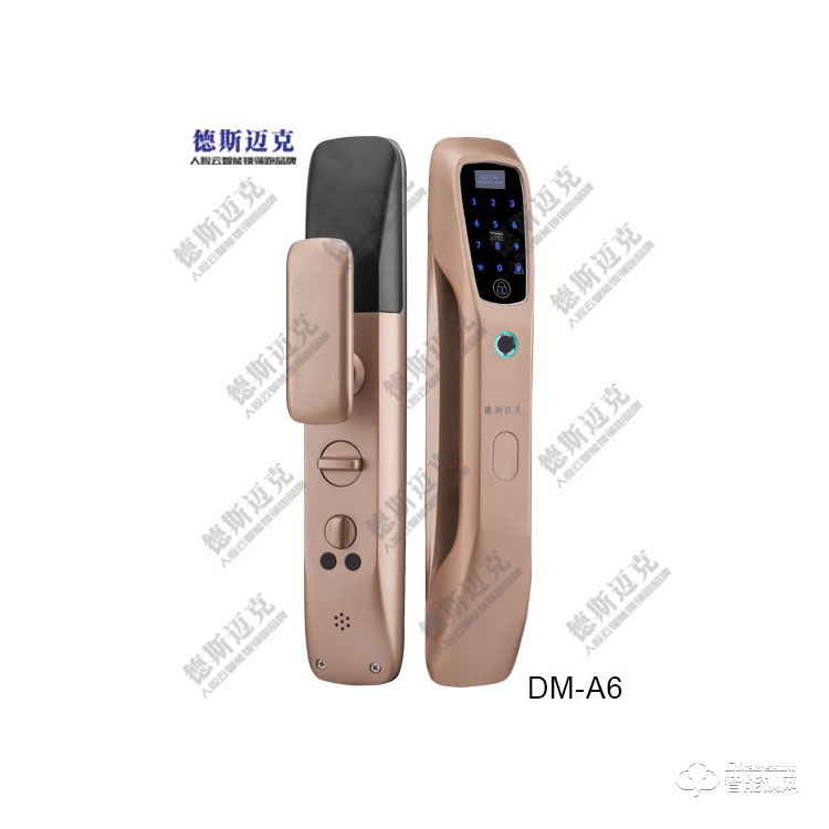 德斯迈克智能锁 DMA6全自动指纹密码锁